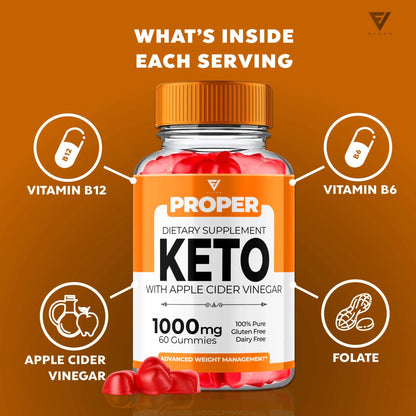 Proper - Keto ACV Gummies - Vitamin Place