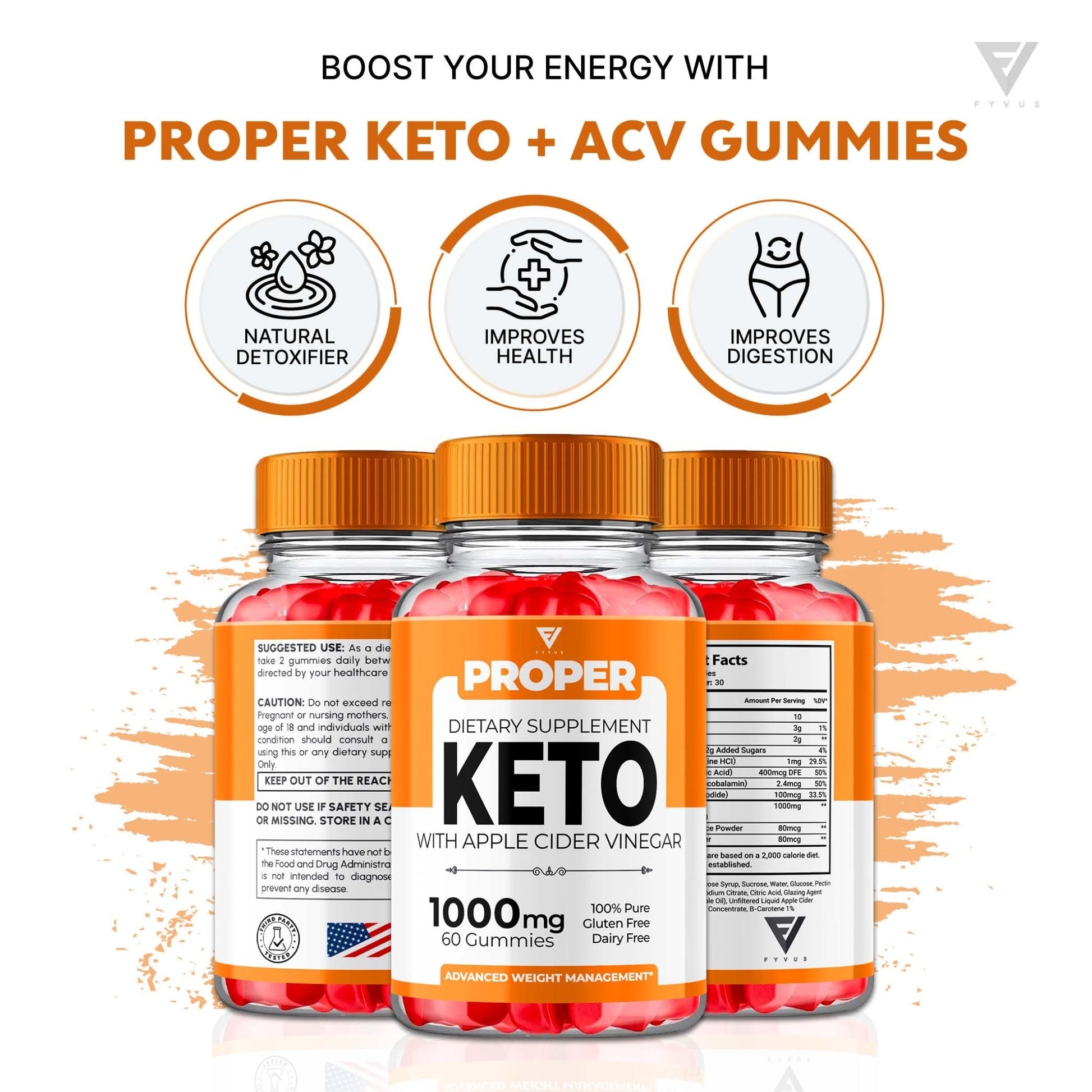 Proper - Keto ACV Gummies - Vitamin Place