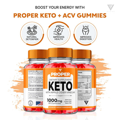 Proper - Keto ACV Gummies - Vitamin Place