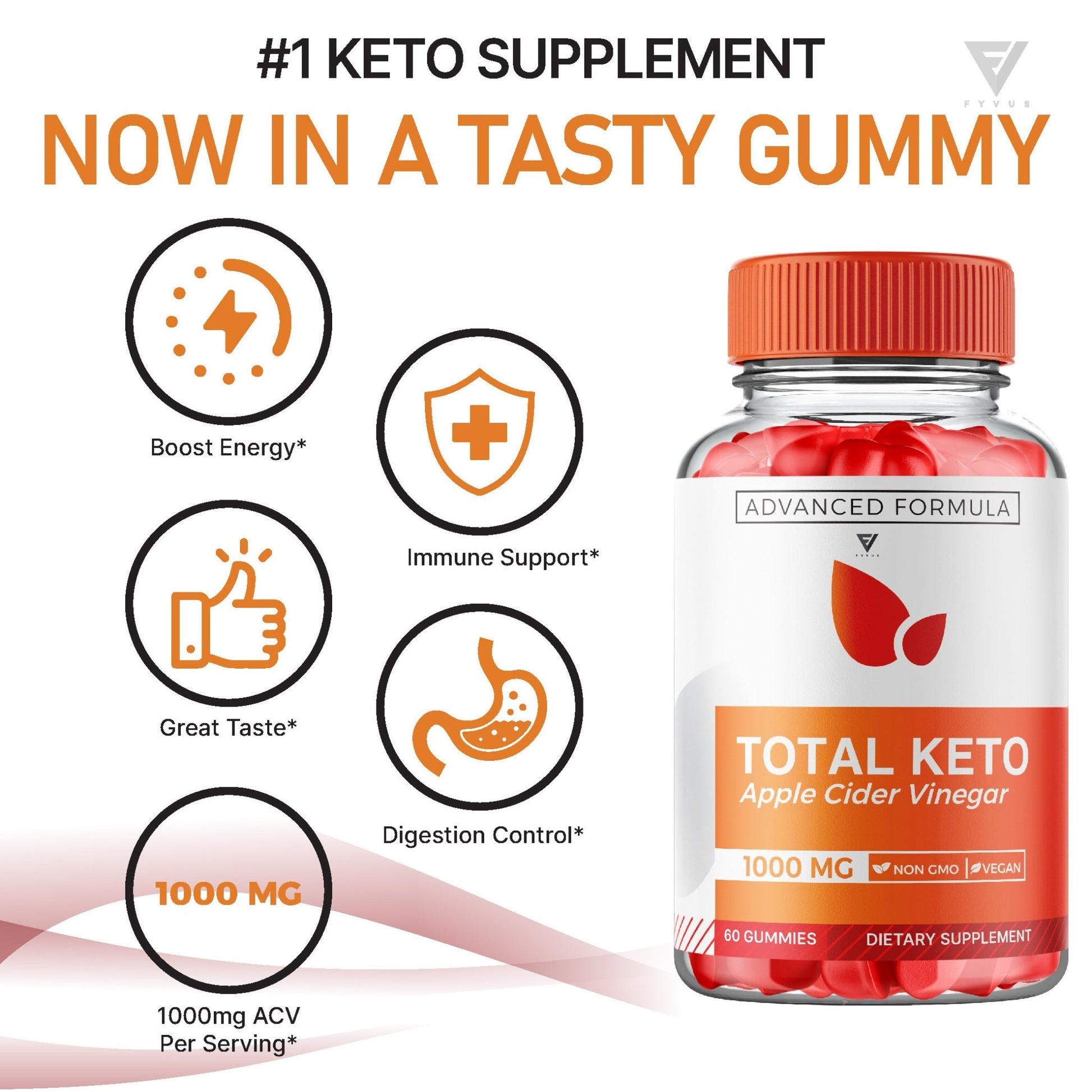 Total Keto ACV Gummies - Vitamin Place