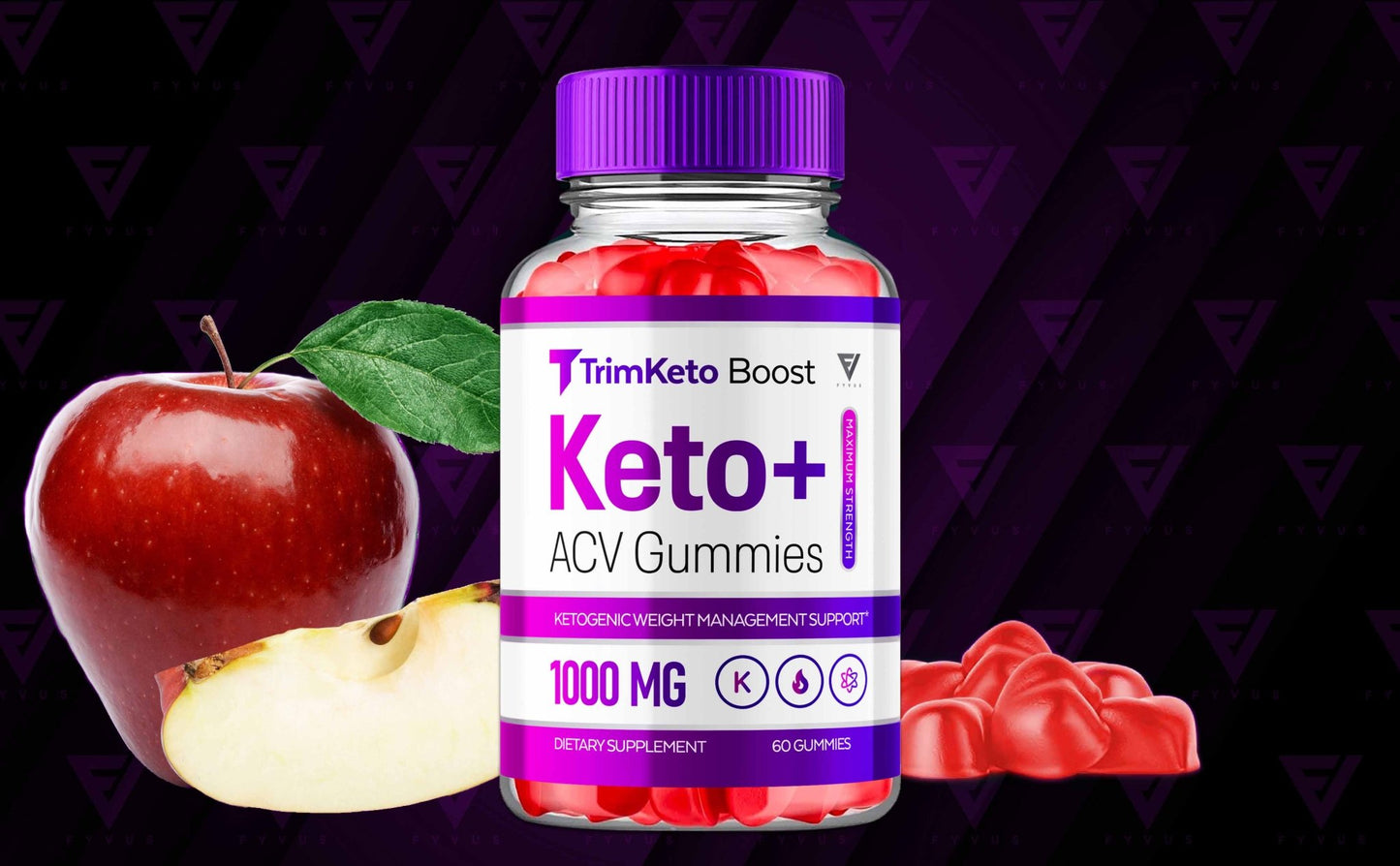 TrimKeto Boost - Keto ACV Gummies - Vitamin Place