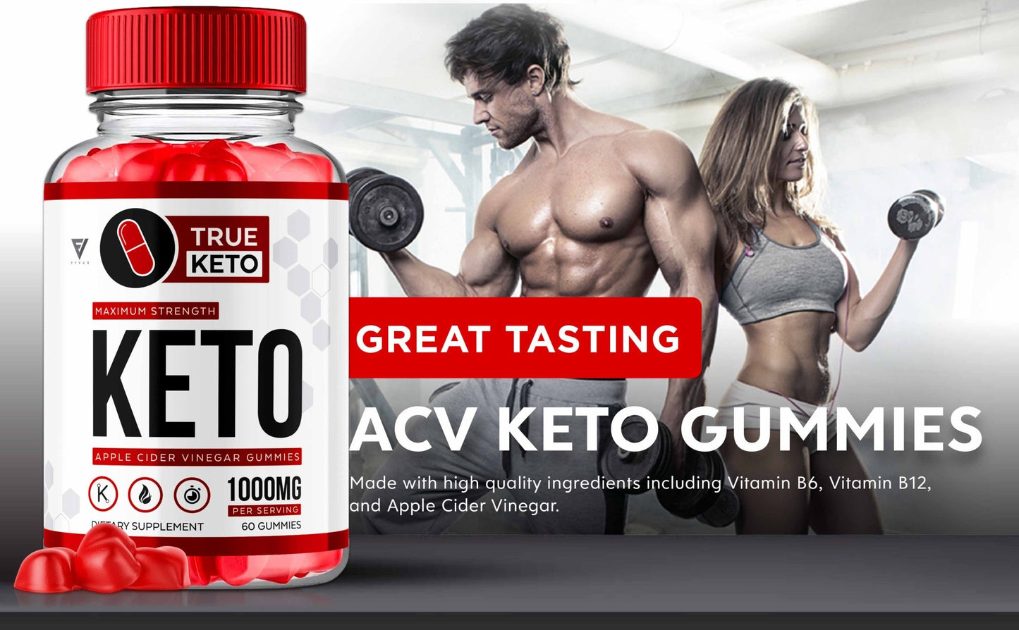 True Keto - Keto ACV Gummies - Vitamin Place