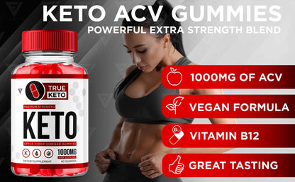 True Keto - Keto ACV Gummies - Vitamin Place