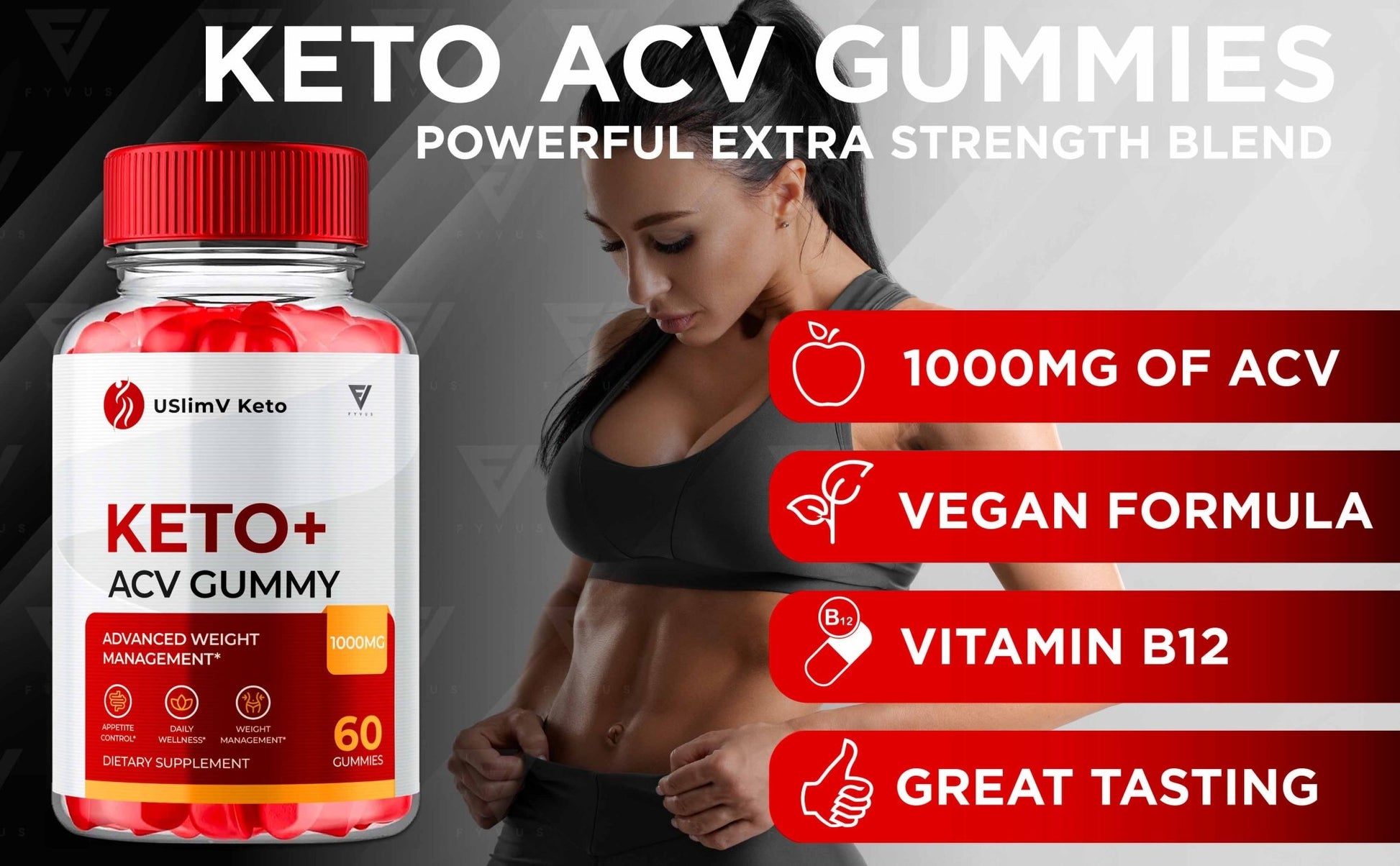 USlimV Keto - Keto ACV Gummies - Vitamin Place