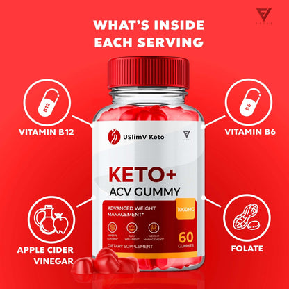 USlimV Keto - Keto ACV Gummies - Vitamin Place