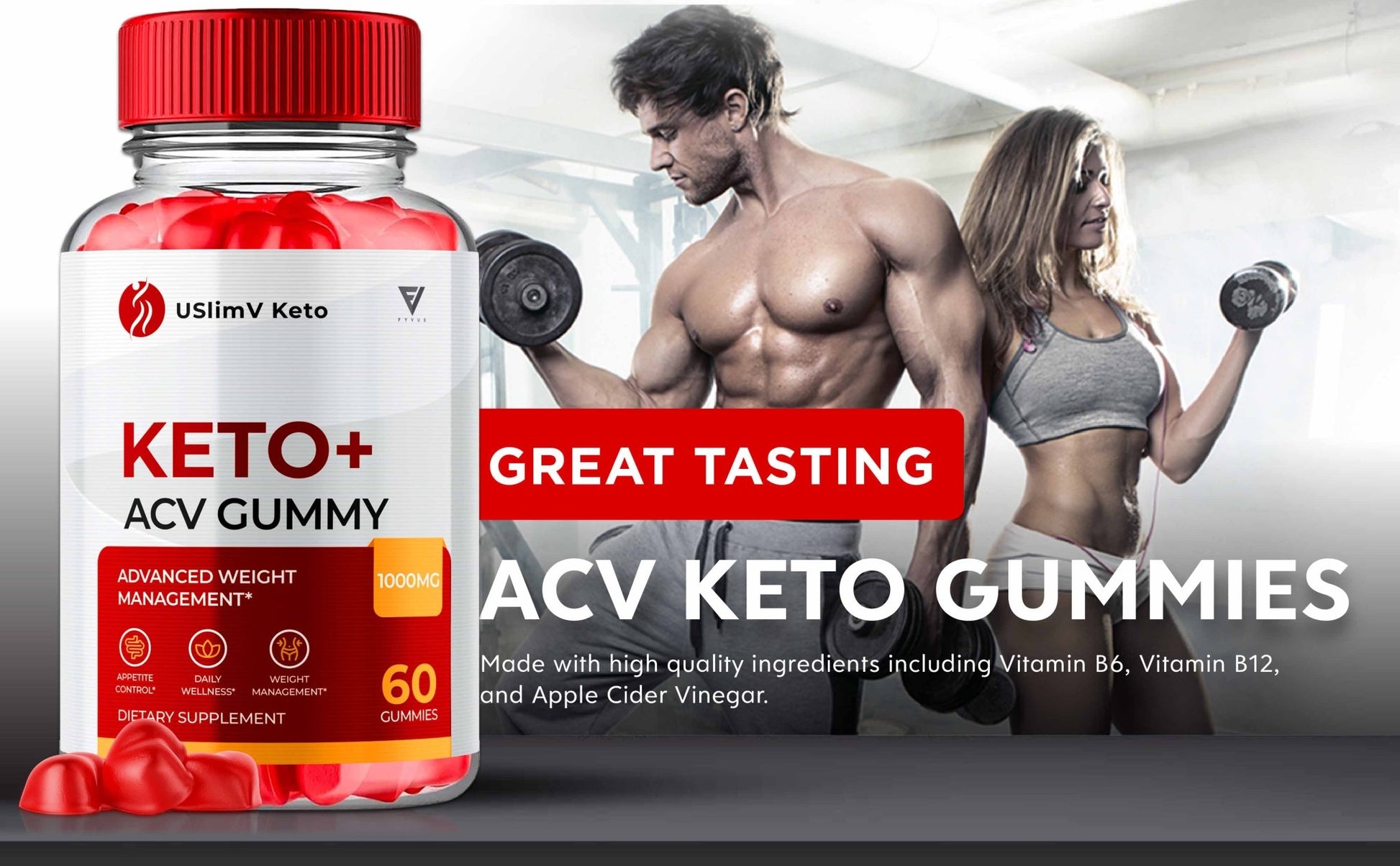 USlimV Keto - Keto ACV Gummies - Vitamin Place