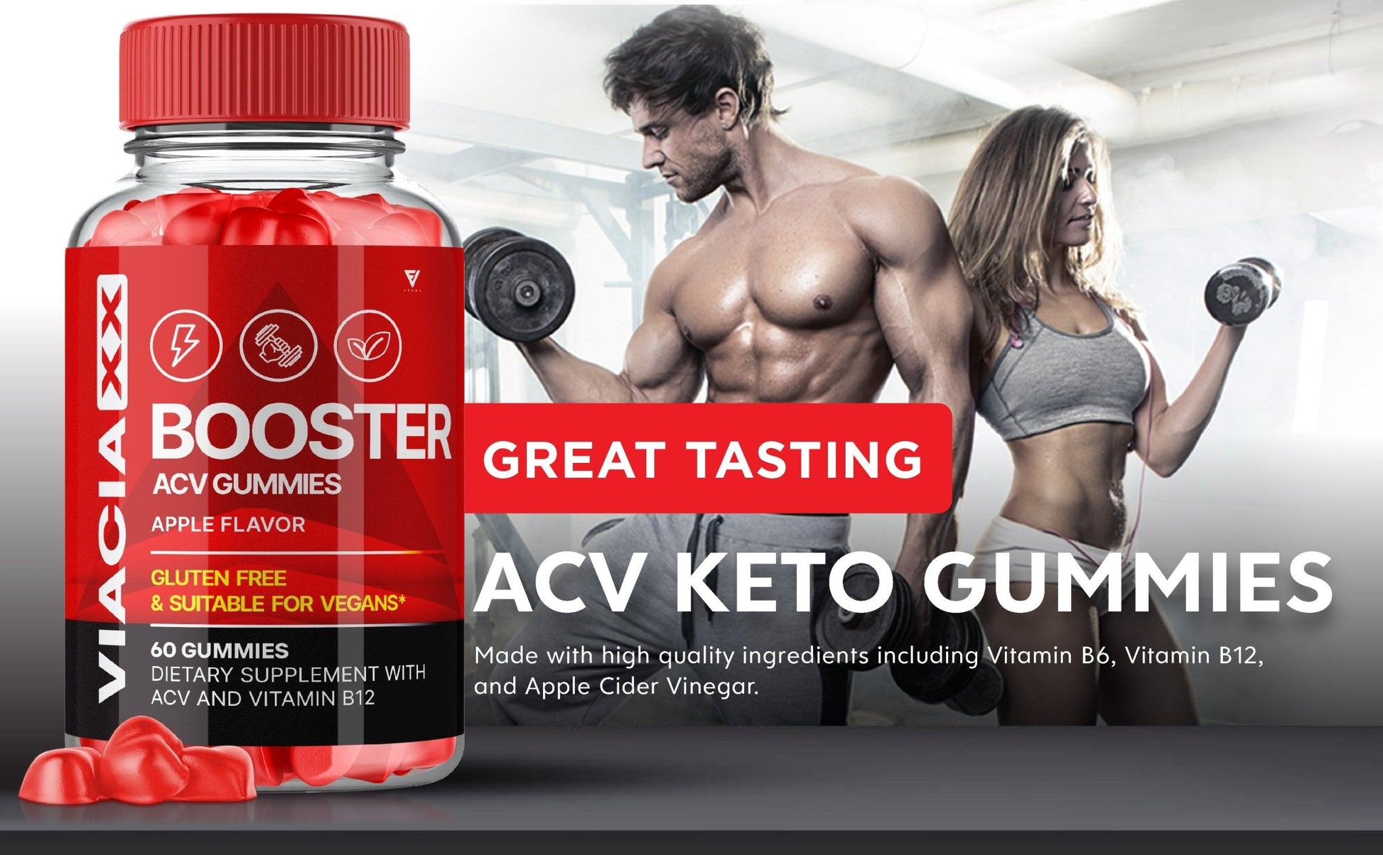 Viacia XX - Keto ACV Gummies - Vitamin Place