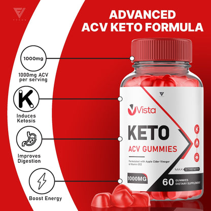 Vista Keto ACV Gummies - Vitamin Place