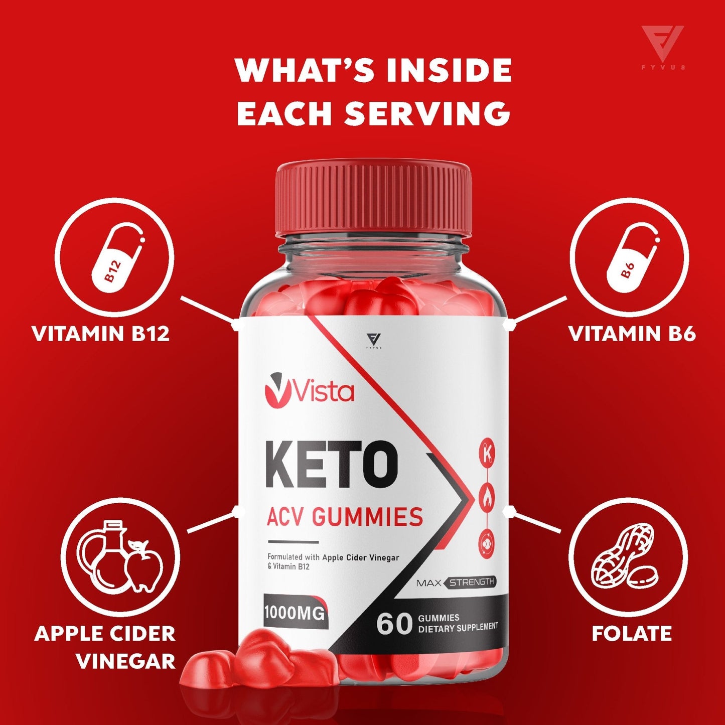 Vista Keto ACV Gummies - Vitamin Place