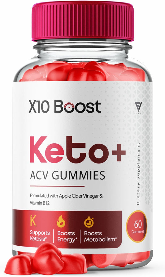 X10 Boost - Keto ACV Gummies - Vitamin Place