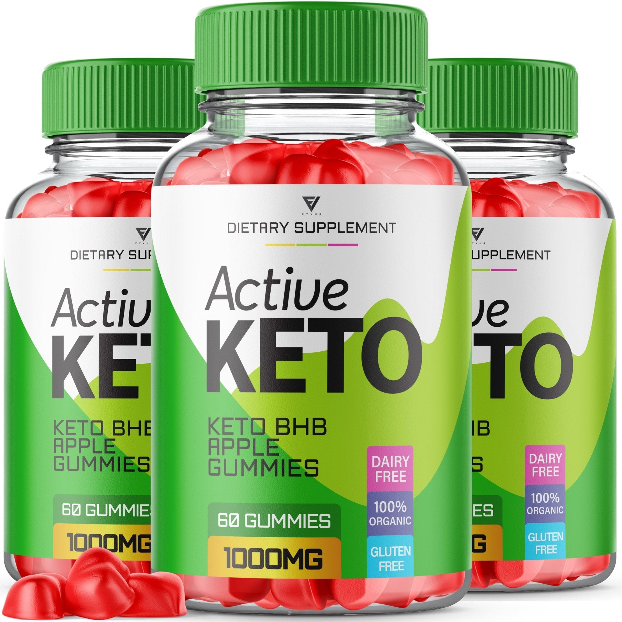 Active Keto BHB Apple Cider Vinegar Gummies - Vitamin Place