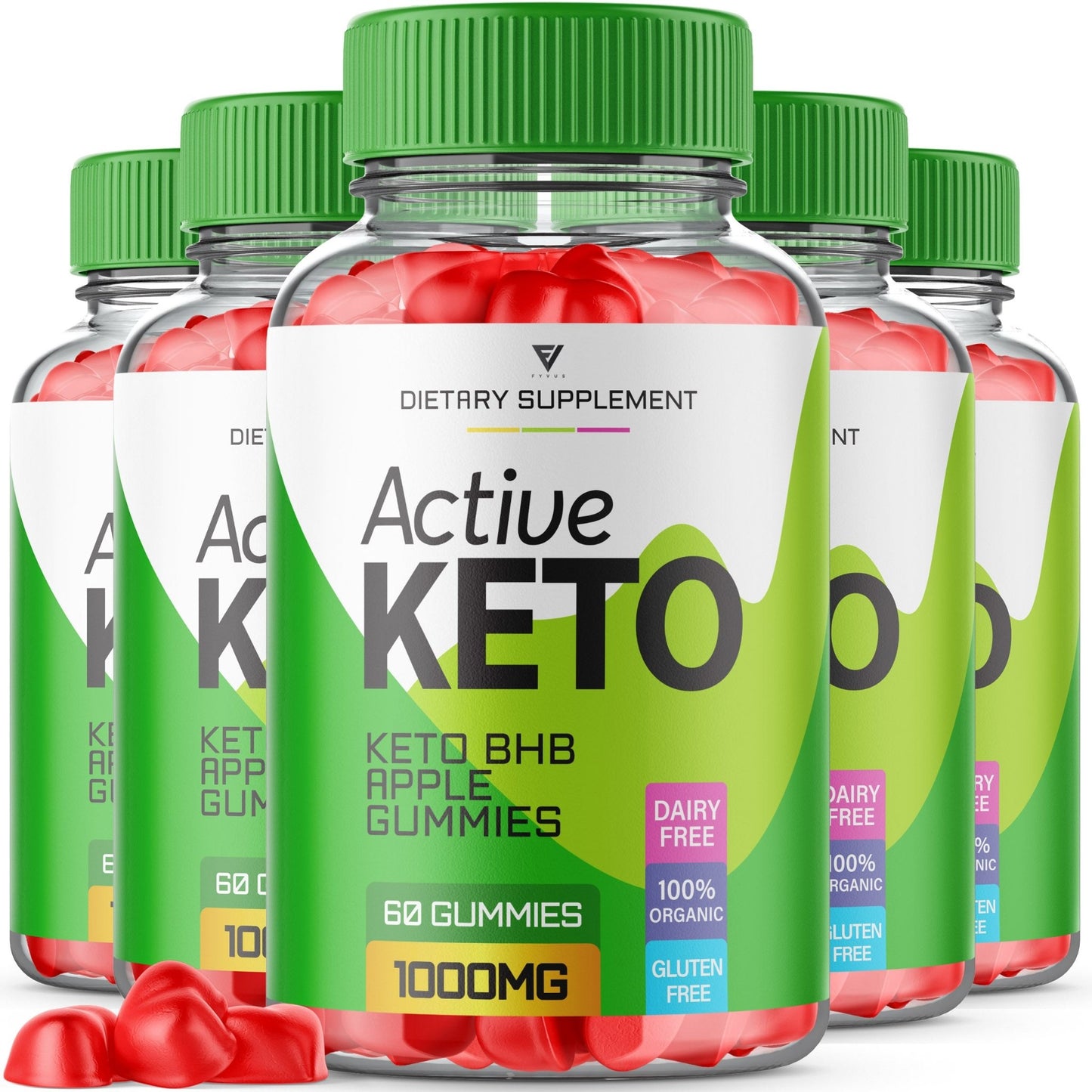 Active Keto BHB Apple Cider Vinegar Gummies - Vitamin Place