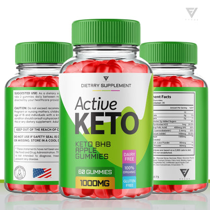 Active Keto BHB Apple Cider Vinegar Gummies - Vitamin Place