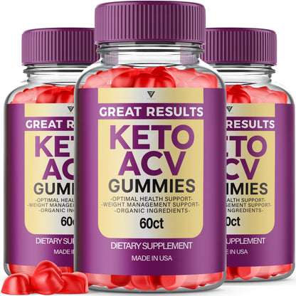 Great Results Keto ACV Gummies - Vitamin Place