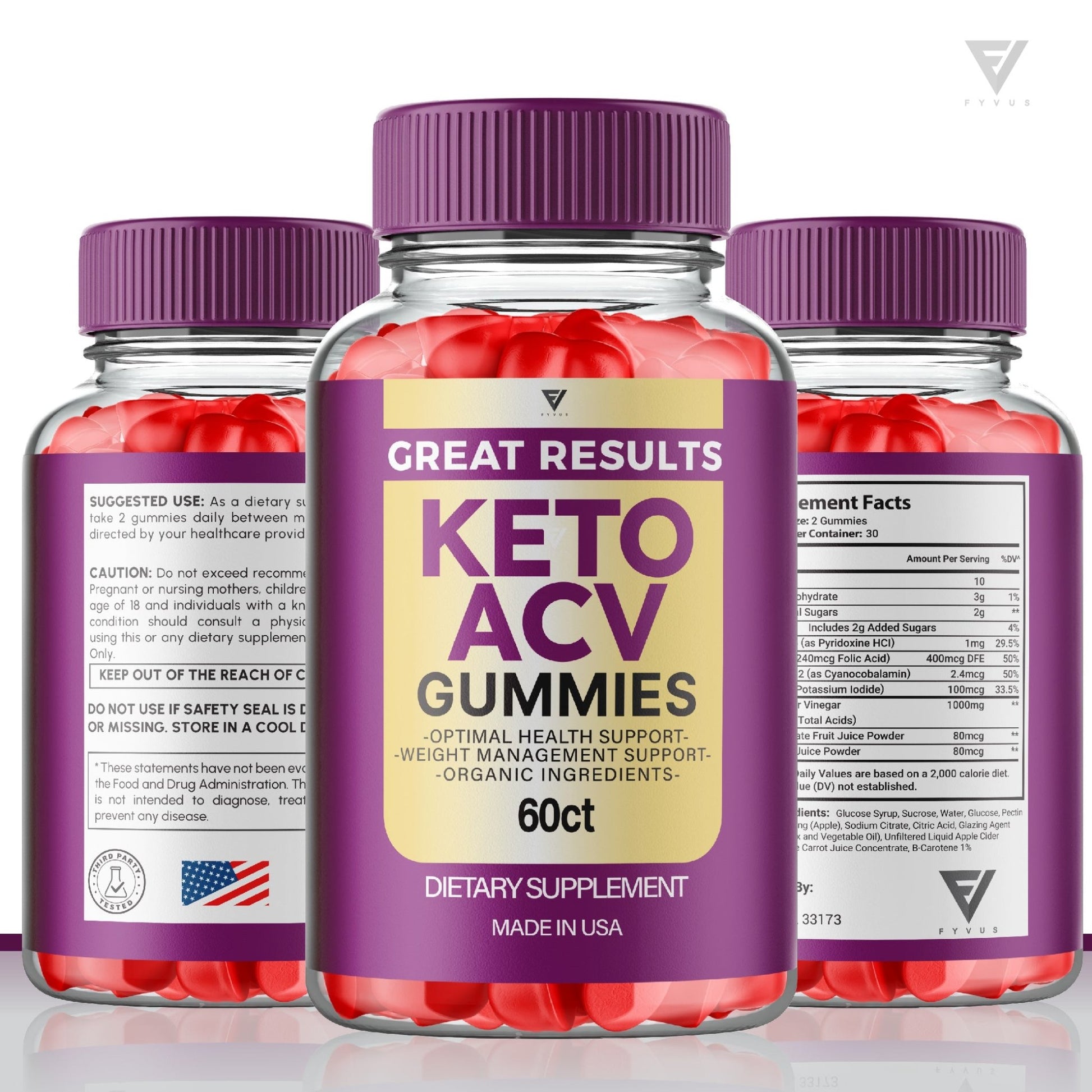 Great Results Keto ACV Gummies - Vitamin Place