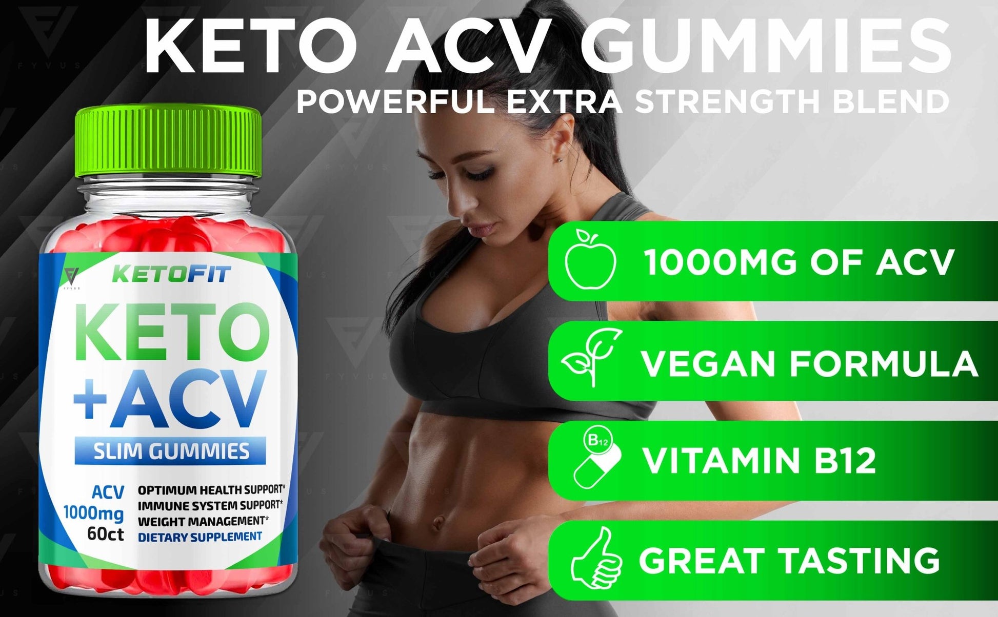 KetoFit - Keto ACV Gummies - Vitamin Place