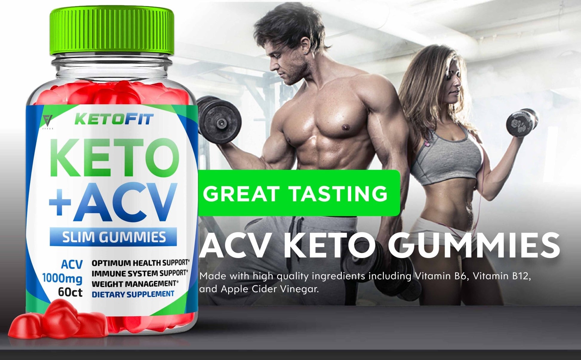 KetoFit - Keto ACV Gummies - Vitamin Place