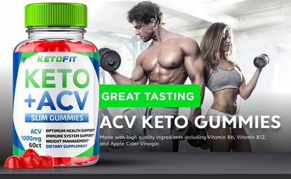 KetoFit - Keto ACV Gummies - Vitamin Place