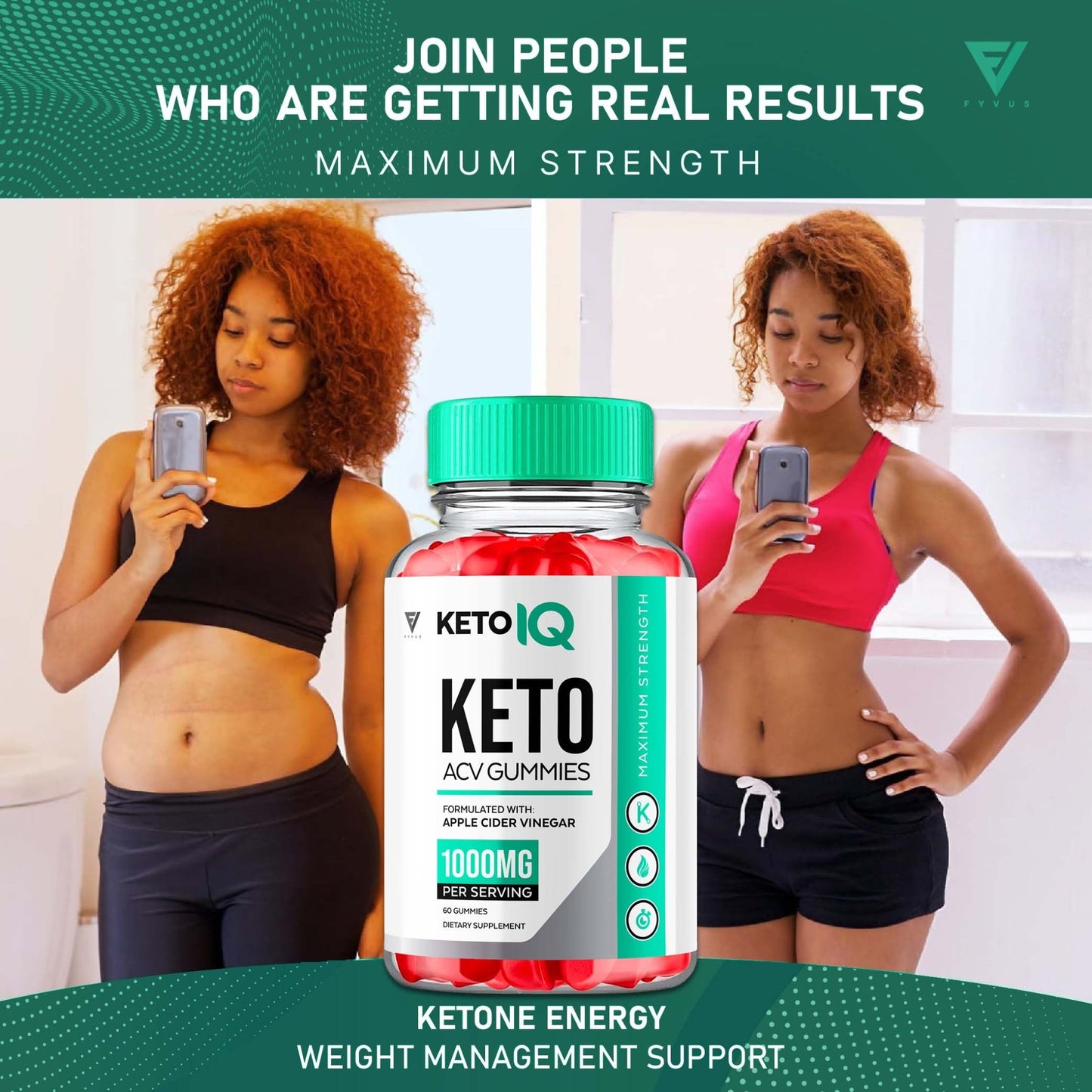 KetoIQ - Keto ACV Gummies - Vitamin Place