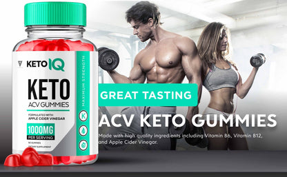 KetoIQ - Keto ACV Gummies - Vitamin Place