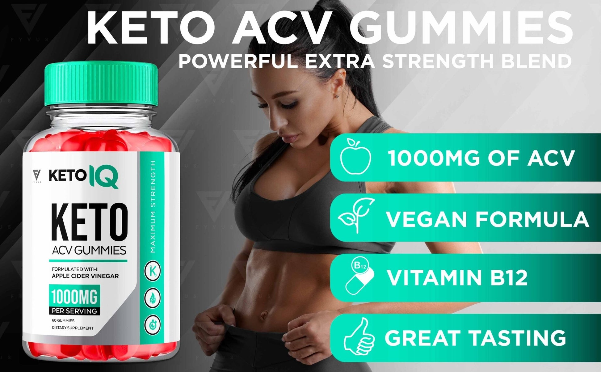 KetoIQ - Keto ACV Gummies - Vitamin Place