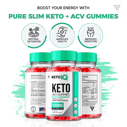 KetoIQ - Keto ACV Gummies - Vitamin Place