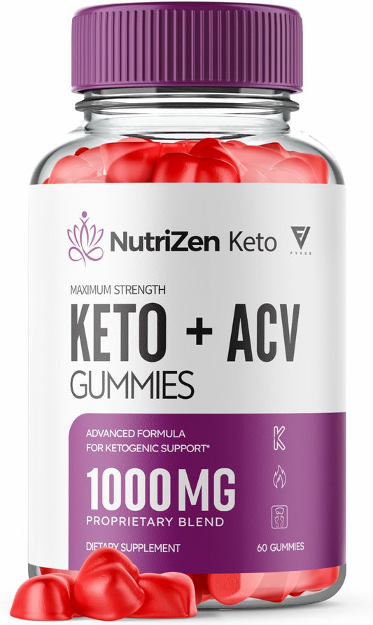 NutriZen Keto - Keto ACV Gummies - Vitamin Place