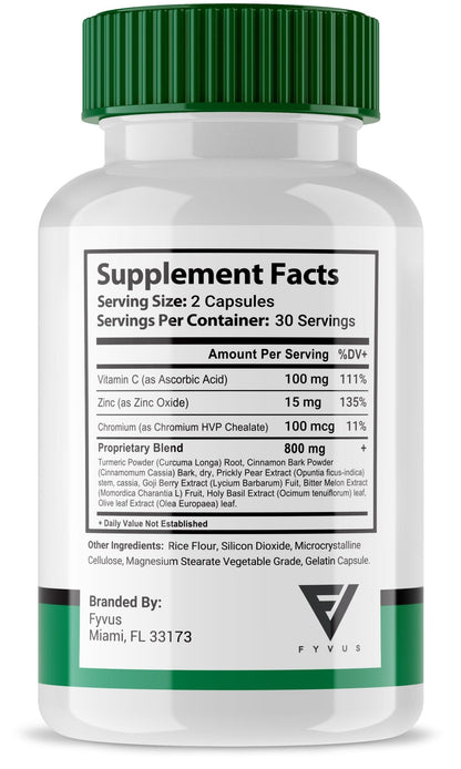 Restore Glycogen Control - Blood Health Capsules - Vitamin Place